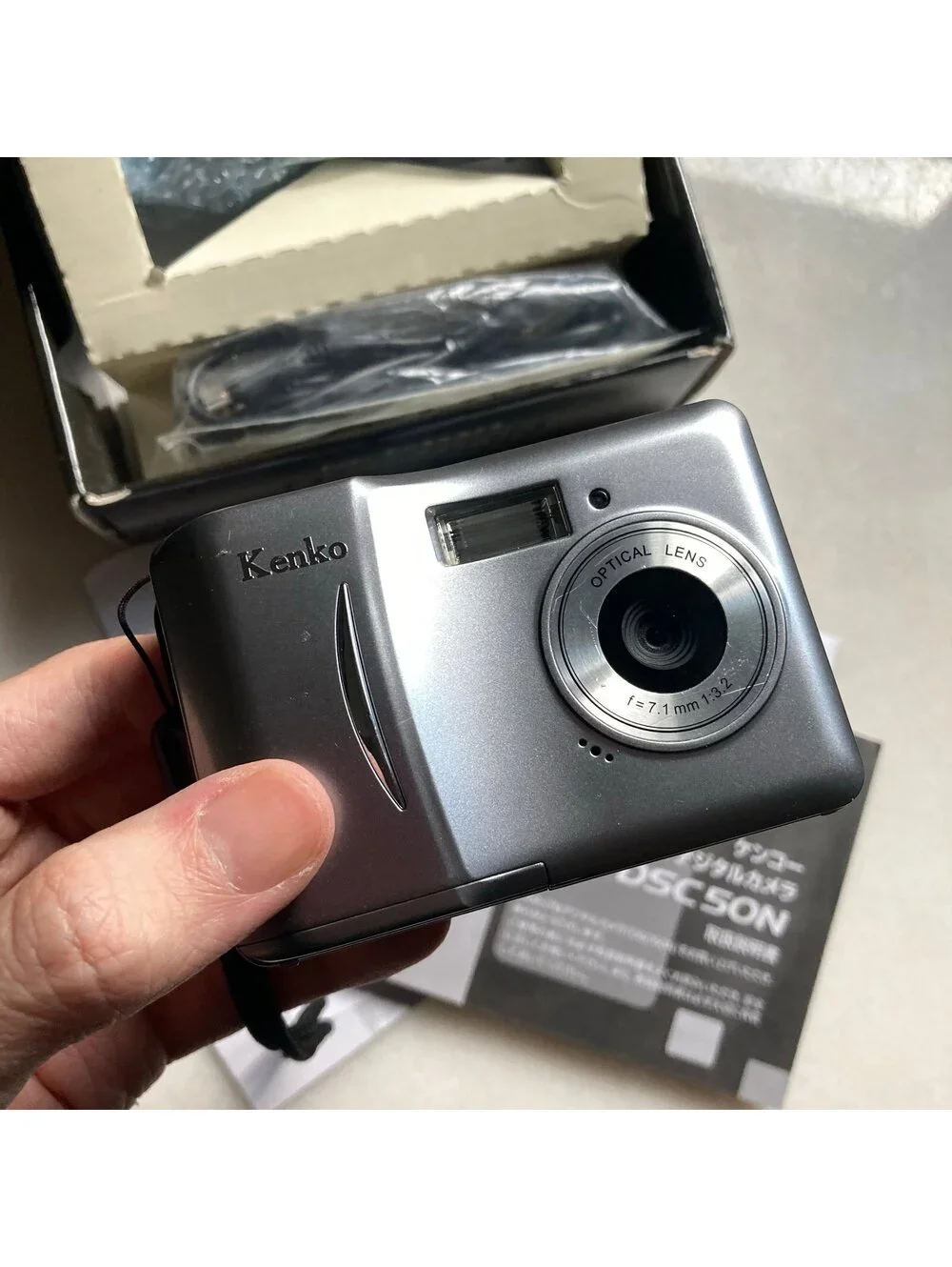 Kenko DSC50N 5MP Japanese Digital Toy Camera Vintage Retro Y2K Compact Tested